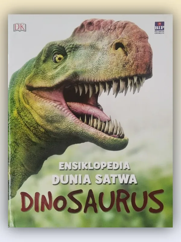 Sampul Ensiklopedia Dunia Satwa: Dinosaurus