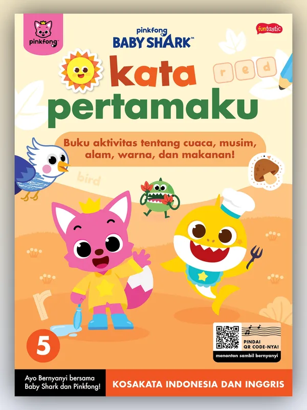Sampul Pinkfong Baby Shark - Kata Pertamaku 5