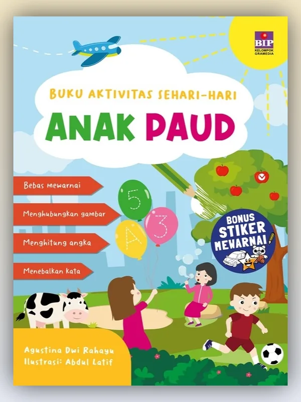 Sampul Aktivitas Sehari-Hari Anak PAUD